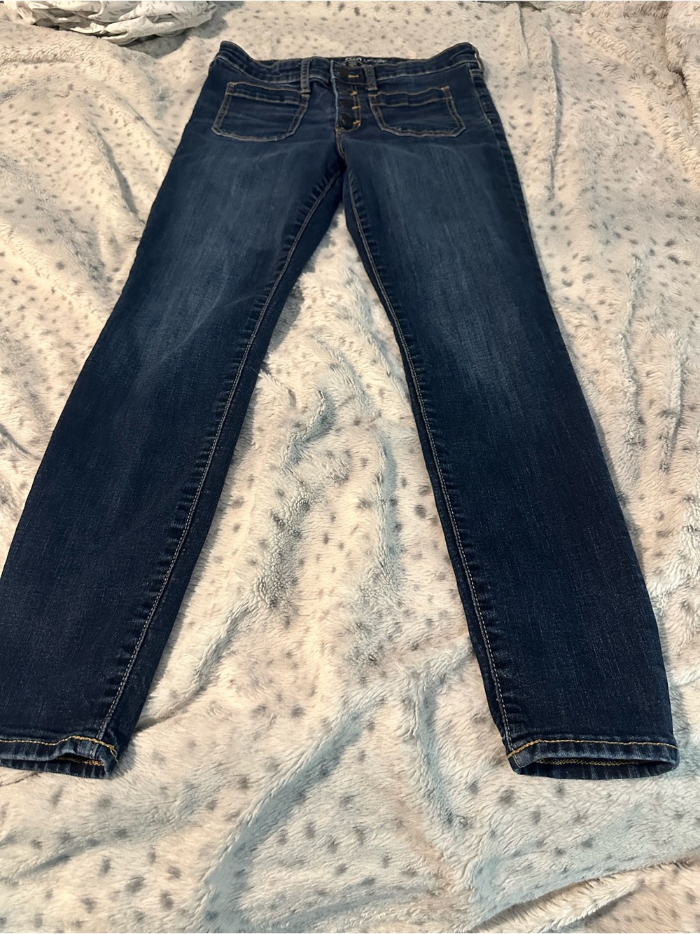 GAP Women's Dark Blue Skinny Jeans